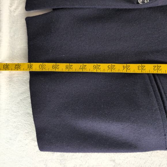 Vintage Haggar Tailored 100% Pure Wool Suit Jacket Women's 12 Deep Plum - Picture 8 of 10